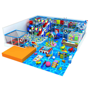 Ocean Themed Entertainment Kids Indoor Playground Equipment
