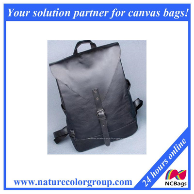 New Fashion PU Backpack for Man