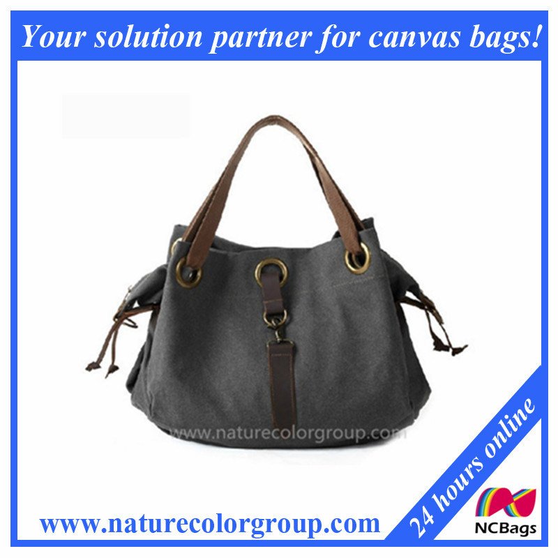 Canvas Handbag Women, Cool Messenger Bag for School