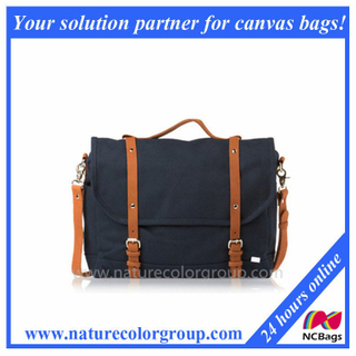 Men′s Fashion Canvas Crossbody Bag
