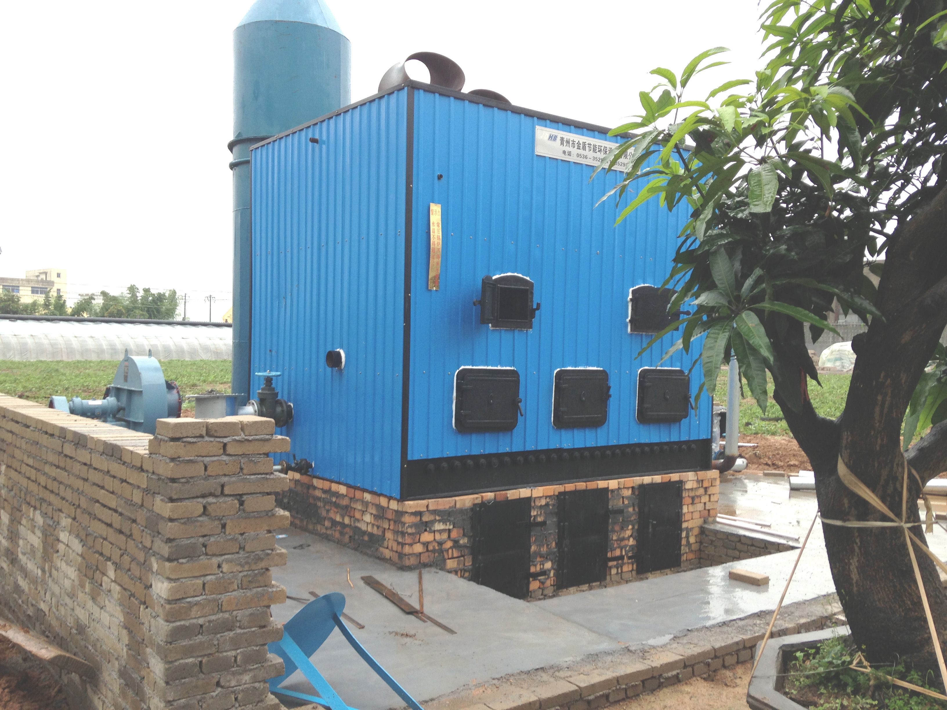 Automatic Oil burning hot water Boiler for poultry house