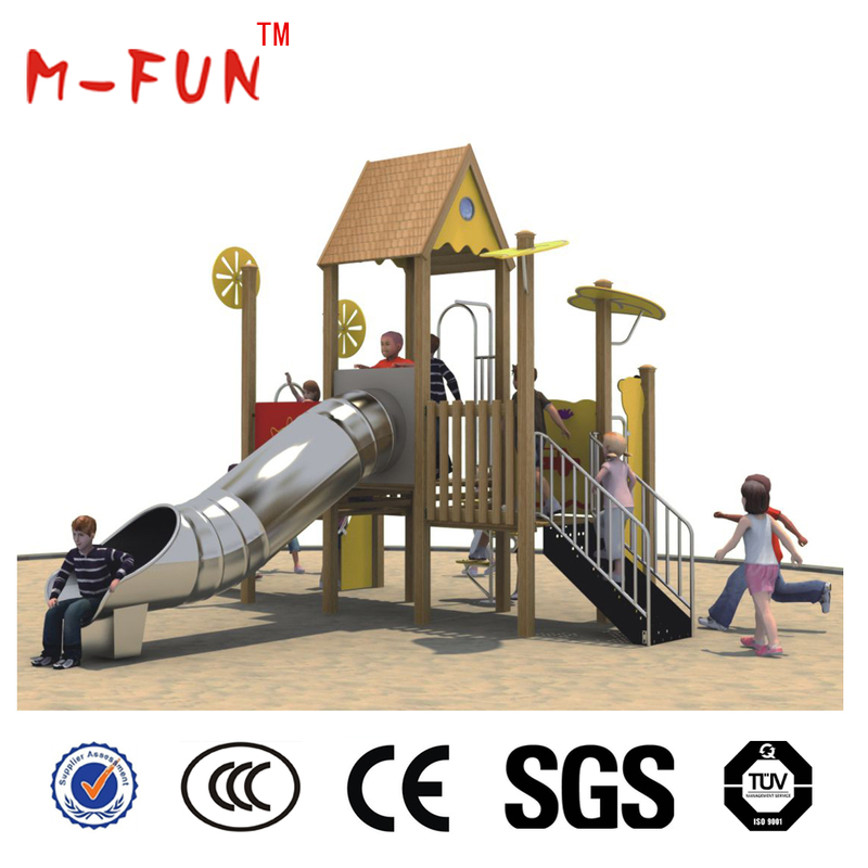 Children lovely plastic playground equipment