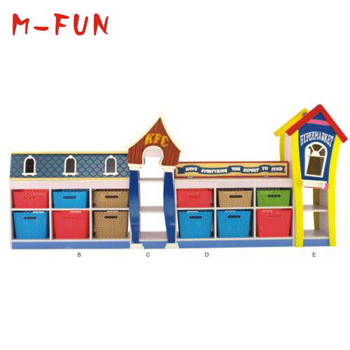 Wooden Combination Cabinet