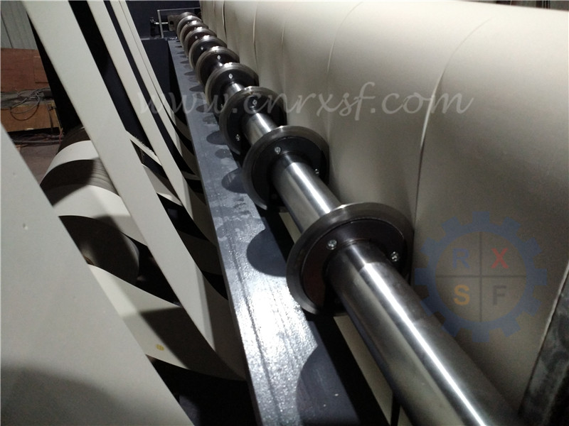 2000mm wide format laminated textile slitting and rewinding machine