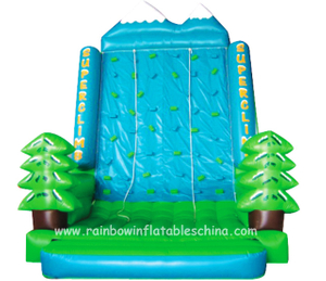 RB13005(5.5x4.3x6.3m) Inflatable Climbing Mountain/ Inflatable Forest Theme Climbing Sport Game