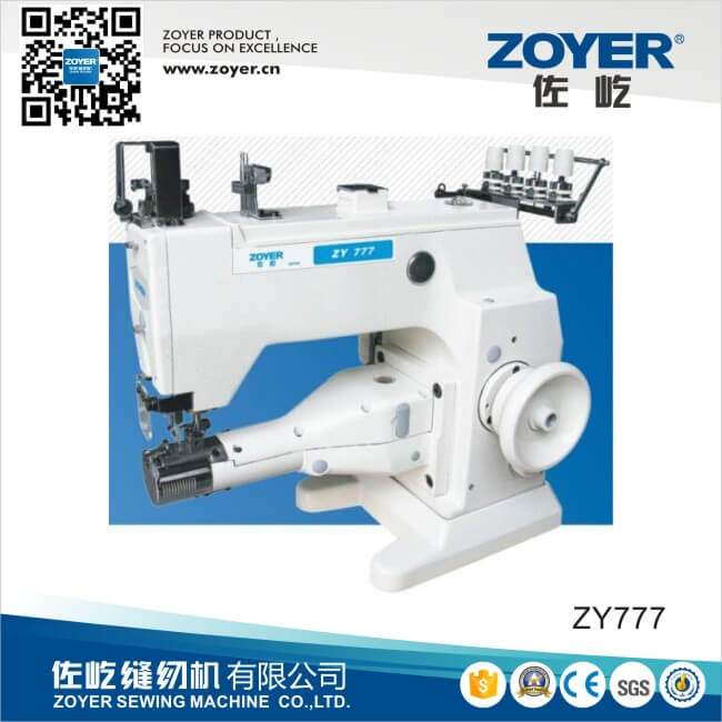 ZY777 Zoyer 筒床 3 针 5 线双面联锁 Zoyer 缝纫机 (777)