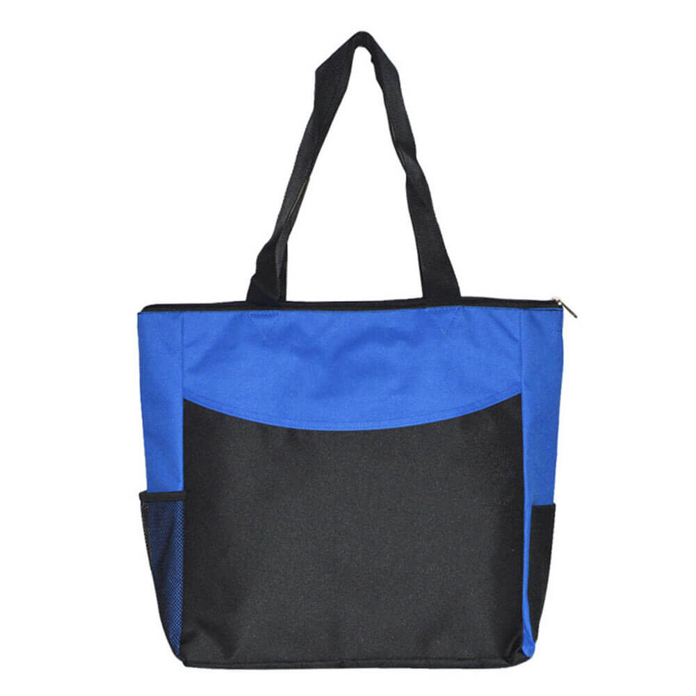 Zippered 600d Polyester Shopping Tote 