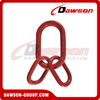 DS092 G80 U.S. Type Forged Master Link Assembly for Wire Rope Lifting Slings / Chain Slings