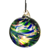 Solid Color Glass Candle Holder with Hook