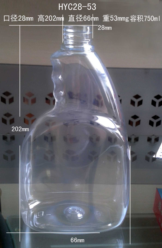 Botella de mascotas Botella de plástico para mascotas
