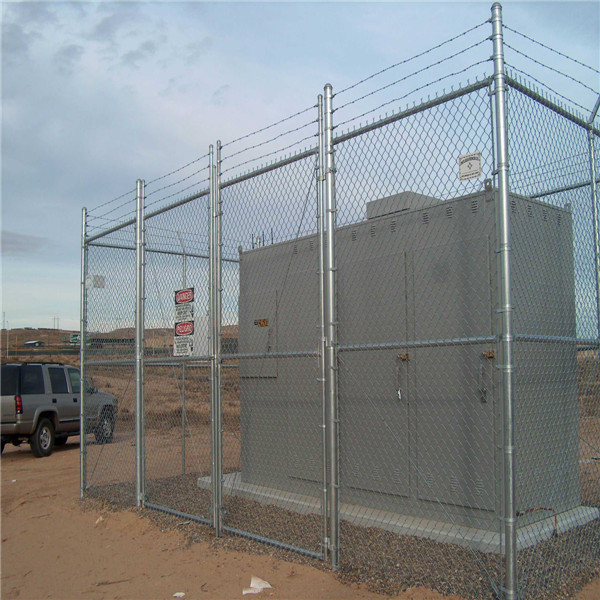 Hot Dipped Galvanized Chain Link Fence Used for Garden