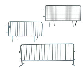 1100mm x 2200mm hot dipped galvanized crowd control barriers for sale aukland