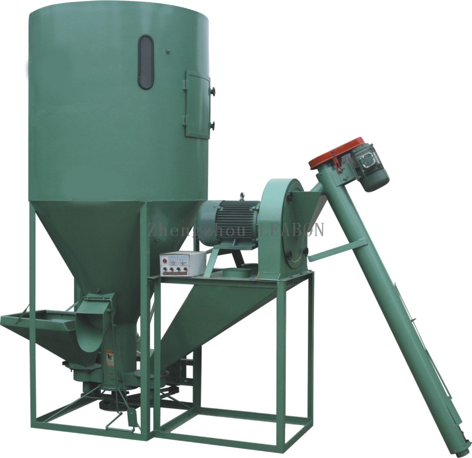 Vertical Feed Mixer with Crusher