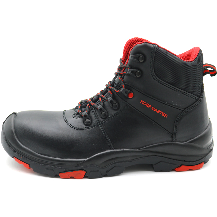 Oil Acid Resistant Anti Slip Oil Industry Safety Boots Steel Toe Cap
