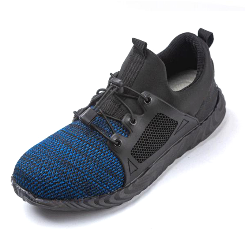 Super Light Weight Anti Slip Breathable Stylish Sport Safety Shoes Composite Toe