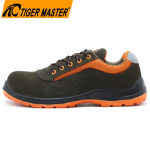 Anti Slip Pu Sole CE Composite Toe Safety Shoes for Men Light Weight