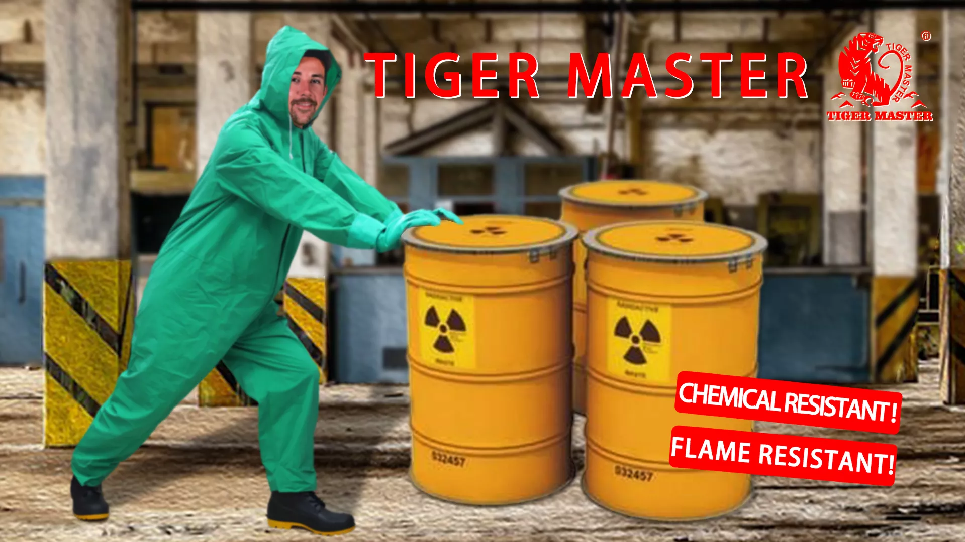 Waterproof Oil Chemical Resistant Flame Retardant Raincoats 