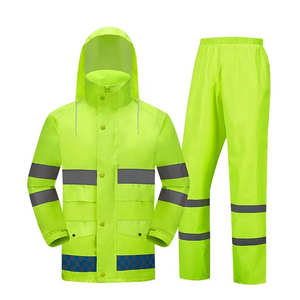 Jacket Trousers Oil Resistant Waterproof Raincoat for Oil Field