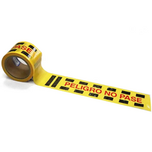 Yellow PE Materials Danger Warning Caution Tape 