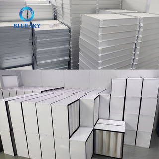 H13 H14 Filtro HEPA Precio de fábrica Personalizado 24x24 pulgadas Aire acondicionado HVAC Filtro de aire 
