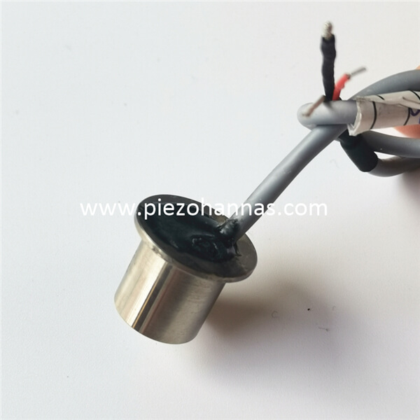Transductor ultrasónico de aleación de titanio común para caudalímetro de gas ultrasónico