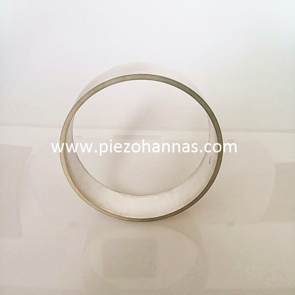 Transductor de tubo piezocerámico de material PZT5A para ecosonda