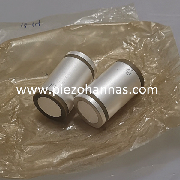 Cilindro de cerámica piezoeléctrico subacuático PZT5A para transductores acústicos