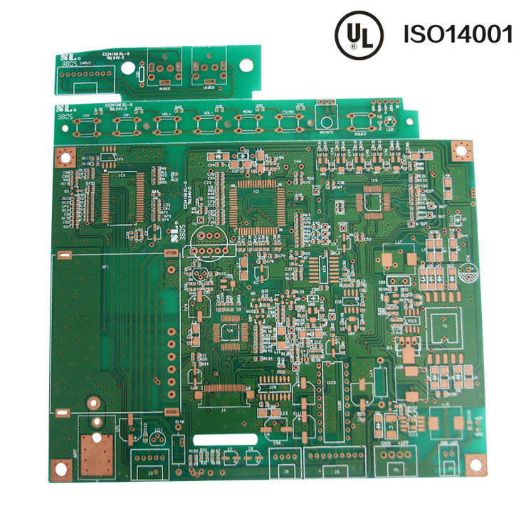 1.6mm double-edged Immersion Gold PCB 1.5OZ
