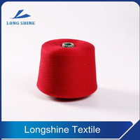 20/1 Dope Dyed Color Polyester Ring Spun Knitting Yarn Manufacturer