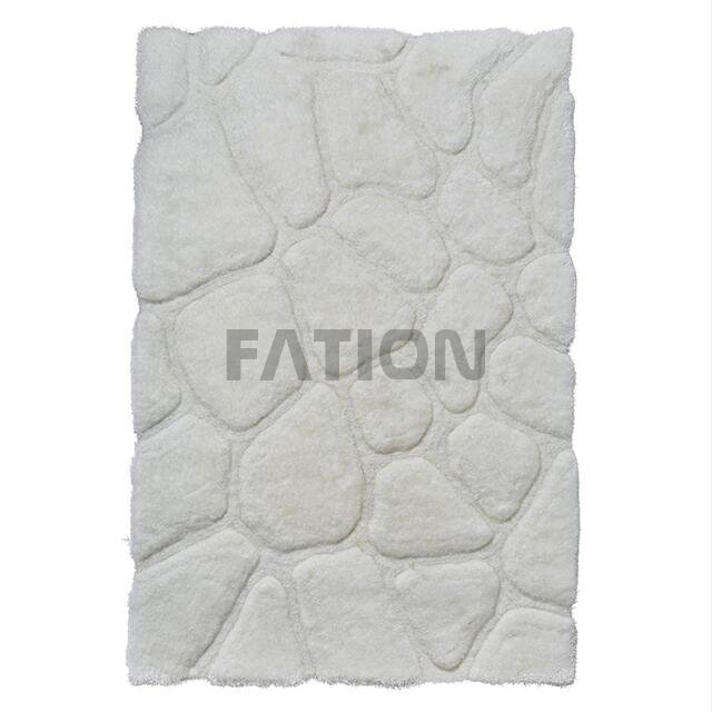Modern Fluffy White Area Rug Soft Shaggy Carpet