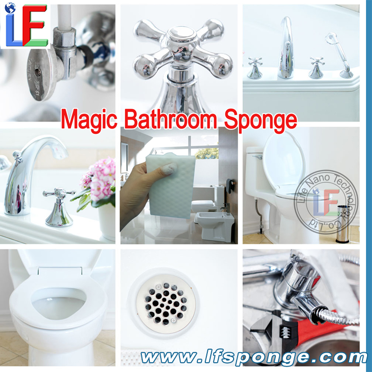 Limpieza De Baños Magia Esponja Jabon Acumulado