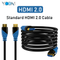 Cable 1080P 4K 2K HDMI 2.0 con doble color