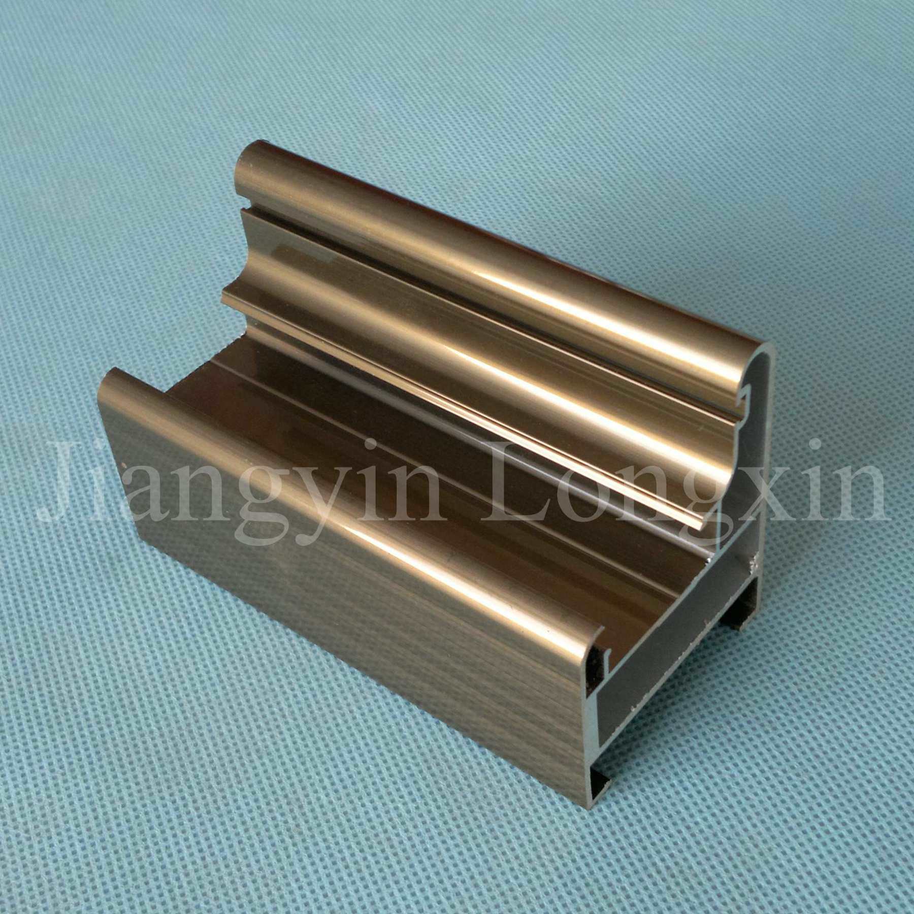 Bronze Anodized Aluminum Profile for Doors