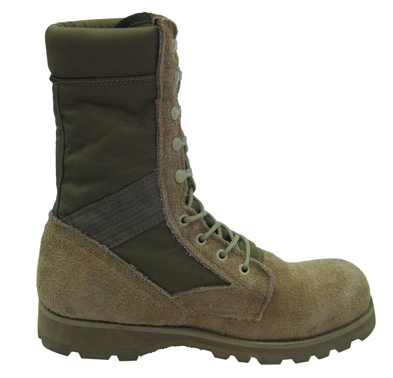 Cemented suede leather fabric cheap desert boots