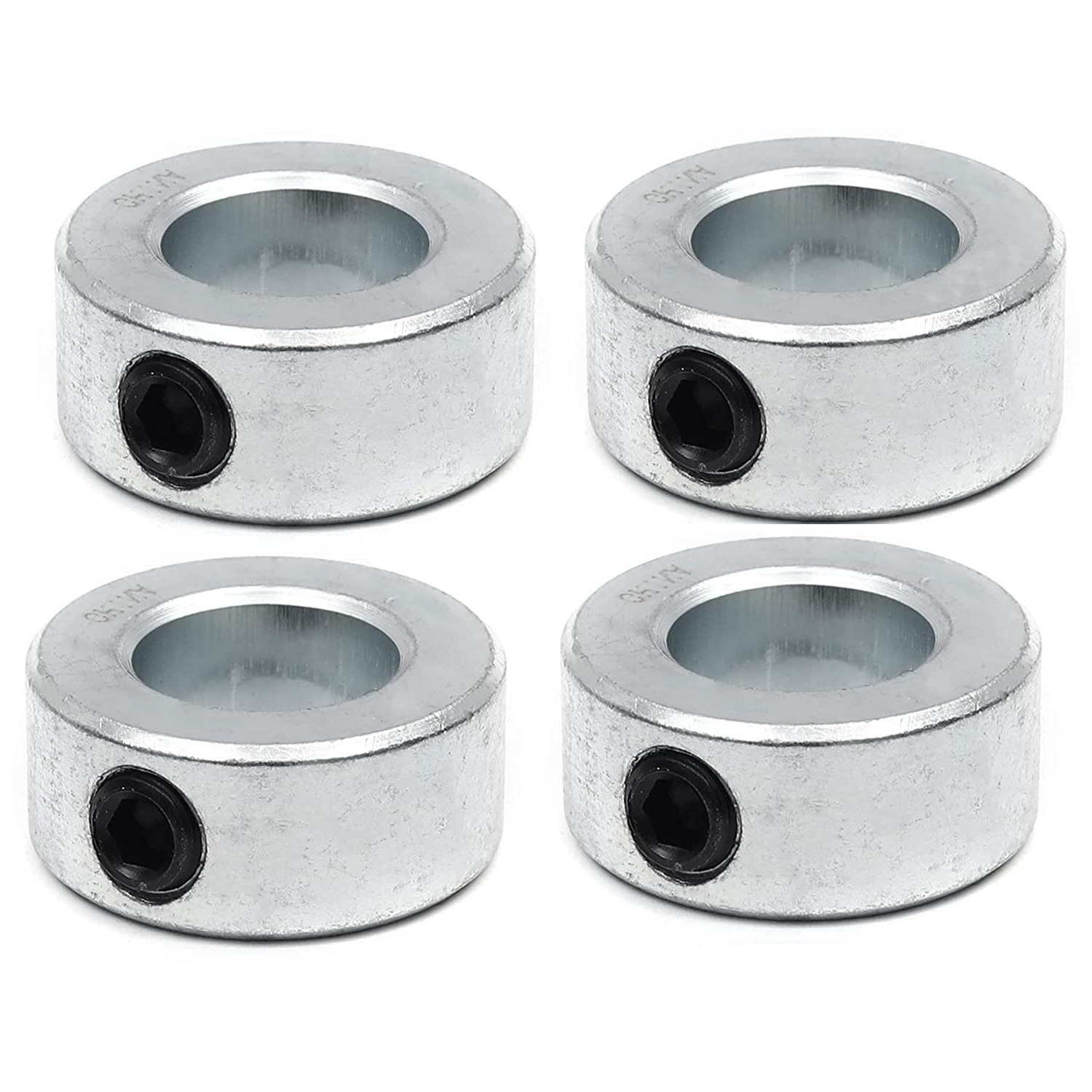 Solid Steel Shaft Collars with Zinc Plated Coating Buy Shaft Collars