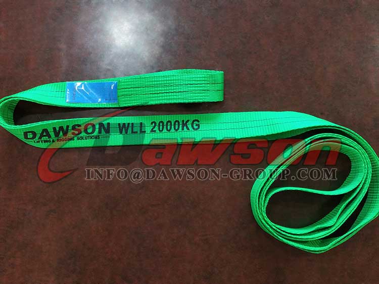 WLL 5 Ton Polyester bing Slings, 5000kg Eye Flat bing Slings