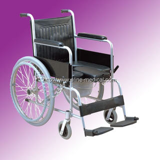 Commode wheelchair