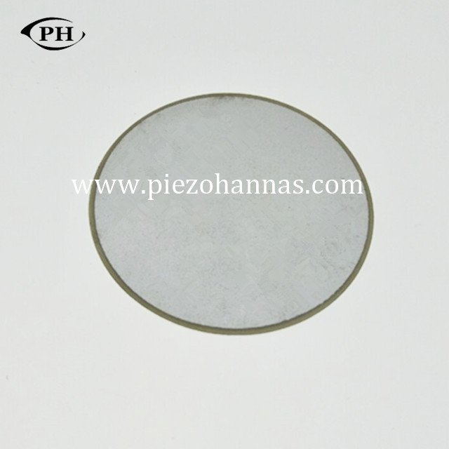 cristal ultrasónico del sensor del transductor del disco piezoeléctrico modelo eléctrico 15khz