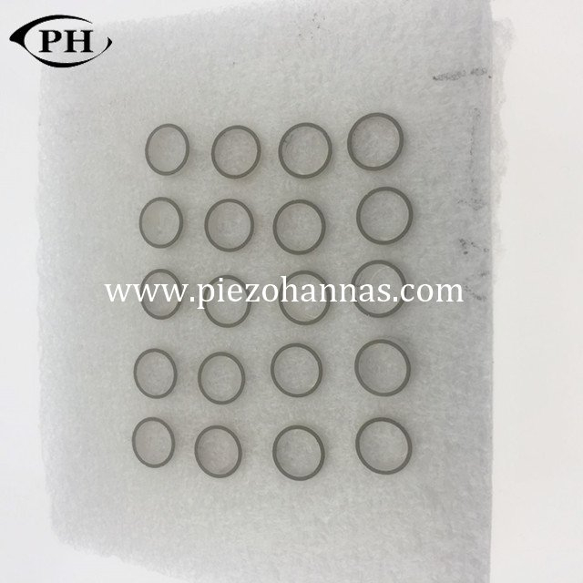 sensor piezoeléctrico del cilindro piezoeléctrico de 38x21x25m m costado para el transductor