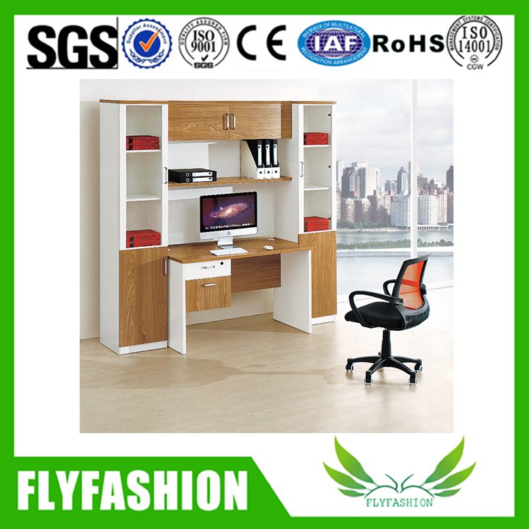Top quality office manager computer table and chair with file cabinet PT-60