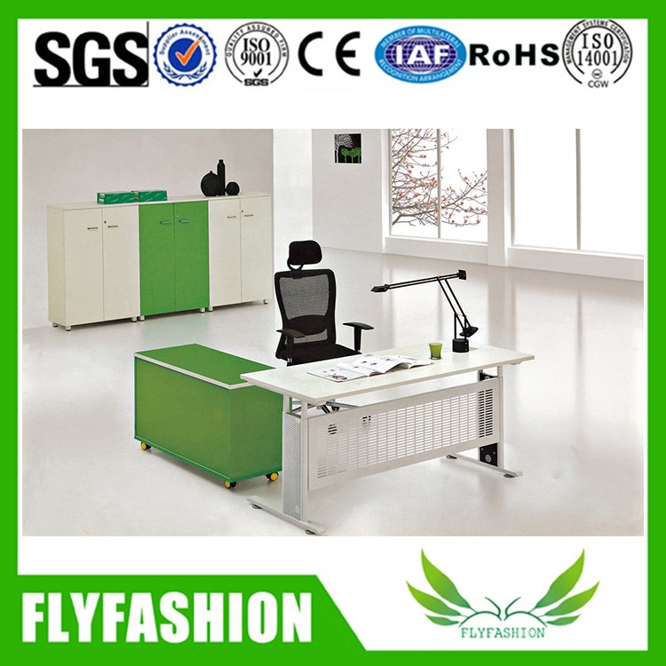 bureau en bois exécutif de L-forme distincte (ET-59)