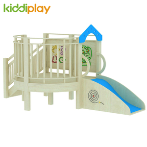 KiddiPlay幼儿园金宝贝滑梯配件早教中心木质滑梯儿童亲子软包