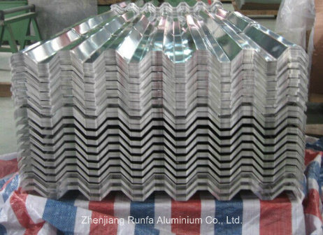 Aluminium Corrugated Sheet Trapezoidal Wave 