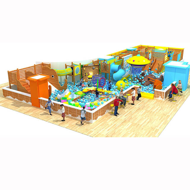 Customized Design Amusement Park Indoor Soft Play Structure for Kids