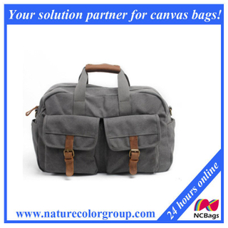 Canvas Travel Handbag Duffel Bag Weekender Bag