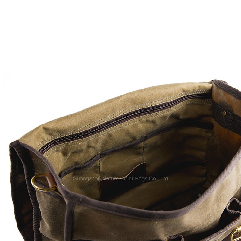 Mens Funtional Leisure Canvas Messenger Shoulder Bag