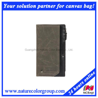 Mens New Design Casual Canvas Wallet