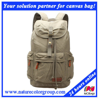 School Leisure Casual School Canvas Backpack for Travel