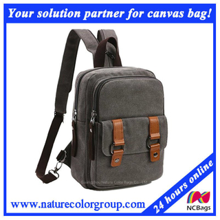 Students Leisure Casual School Canvas Backpack for School