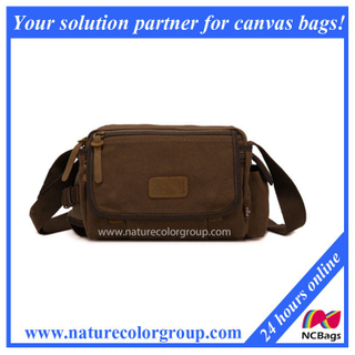 2018 Hot Sale Leisure Canvas Messenger Bag Shoulder Bag (MSB-023)